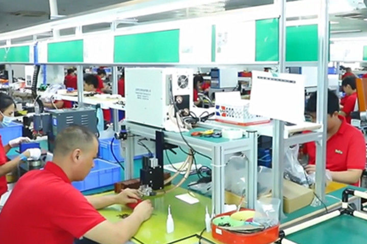 SHENZHEN KLESMAN TECHNOLOGY CO LTD производственная линия производителя